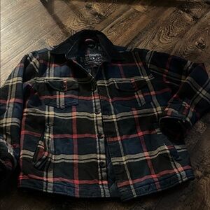 American Eagle Outfitters Plaid Flannel Jacket, New, Size Medium